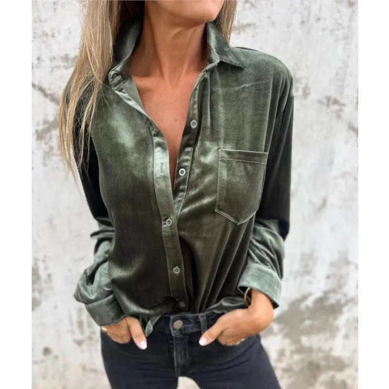 Velvet shirt