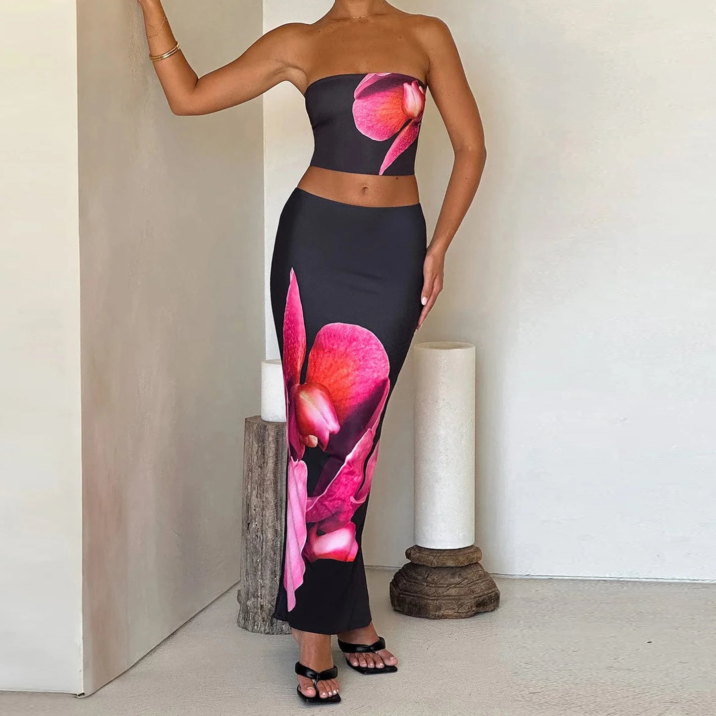 Catrina - Skirt and top set