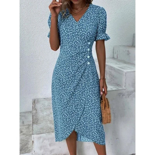 Flower- Midi Dress 