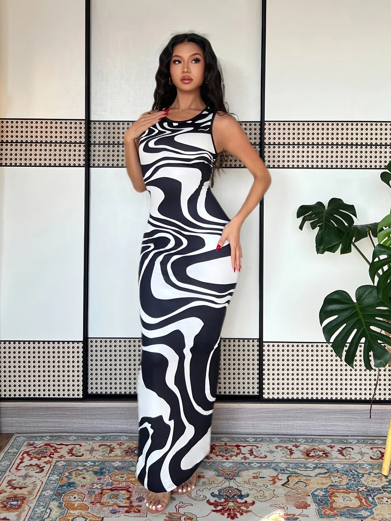 Ada - Robe rayée