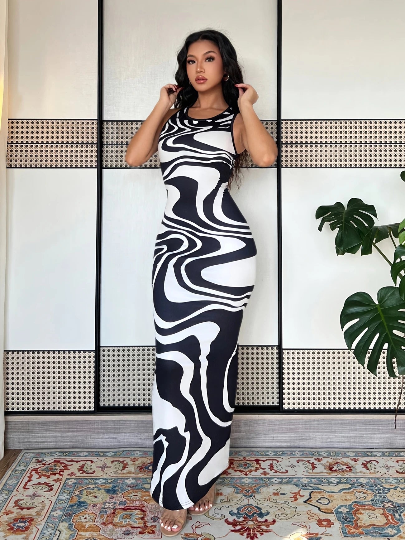 Ada - Robe rayée